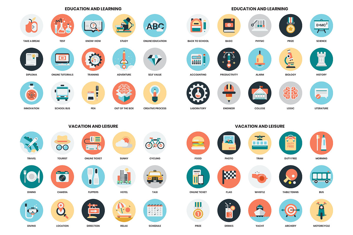 1155 PERFECT ICONS SET, an Outline Icon by Toonsteb (Photo 22 of 26)