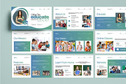 Next Gen Educate Presentation Design, a Presentation Template by MightyDesign (Thumbnail 1 of 8)
