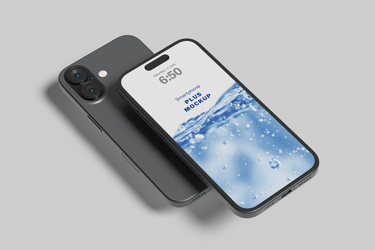 iPhone 16 - App Presentation Mockup, an iPhone Mockup by lamorastudio (Photo 6 of 13)