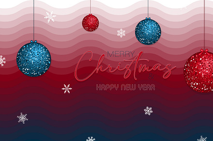 Christmas decoration background