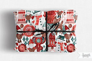 VINTAGE CHRISTMAS PATTERN BUNDLE DH