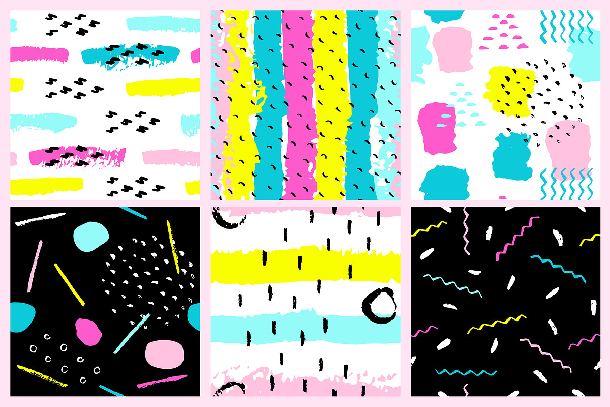 12 summer brush patterns, a Pattern Graphic by Alla_Ri_Shop (Photo 3 of 5)