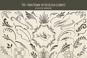 Hand Drawn Vector Design Elements