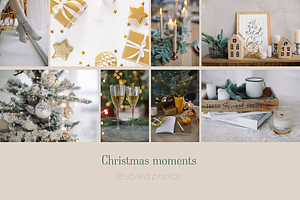 Christmas moments#4| 18 stock photos