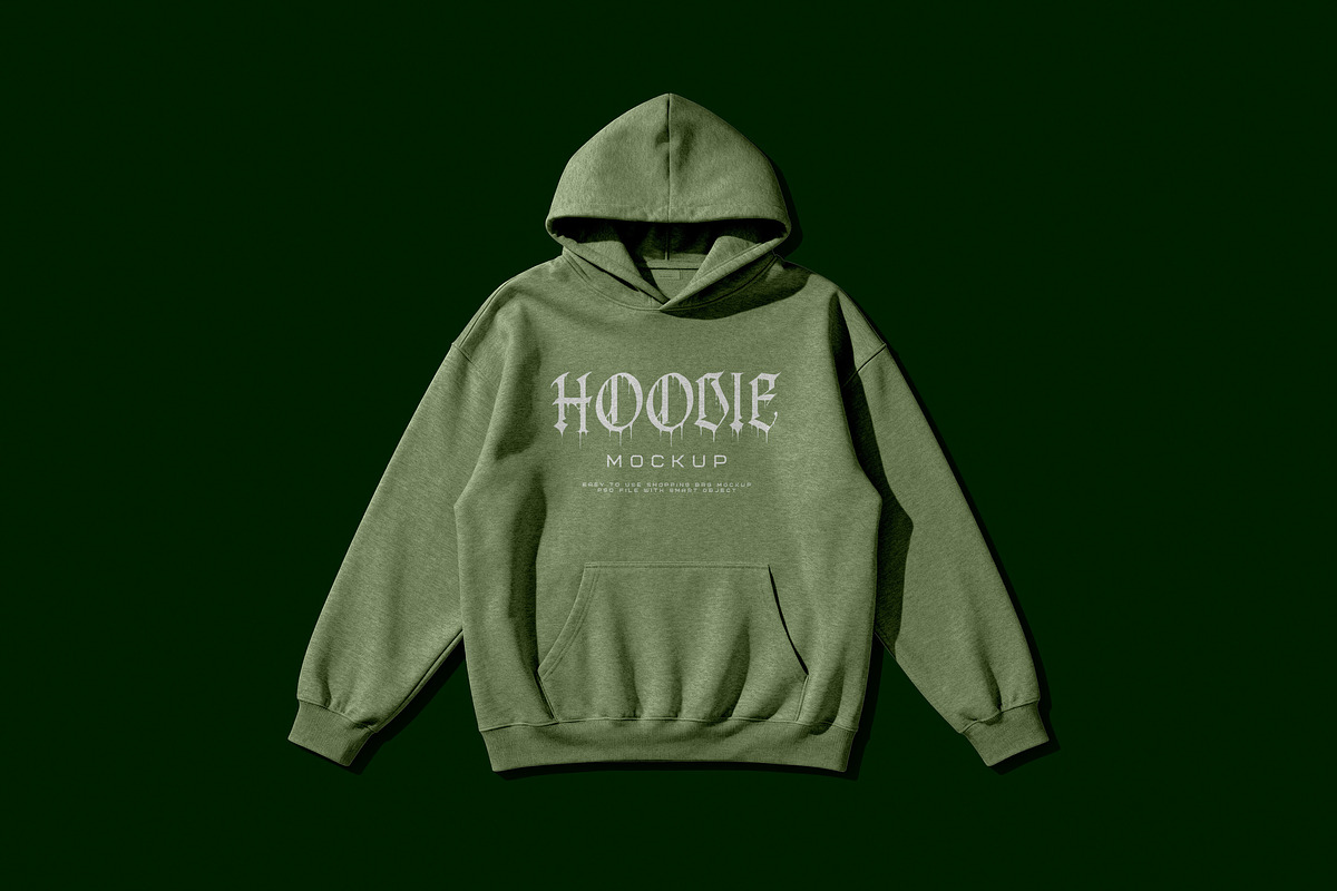 Pullover Hoodie Mockup, an Apparel Mockup by Design Squad (Photo 1 of 4)