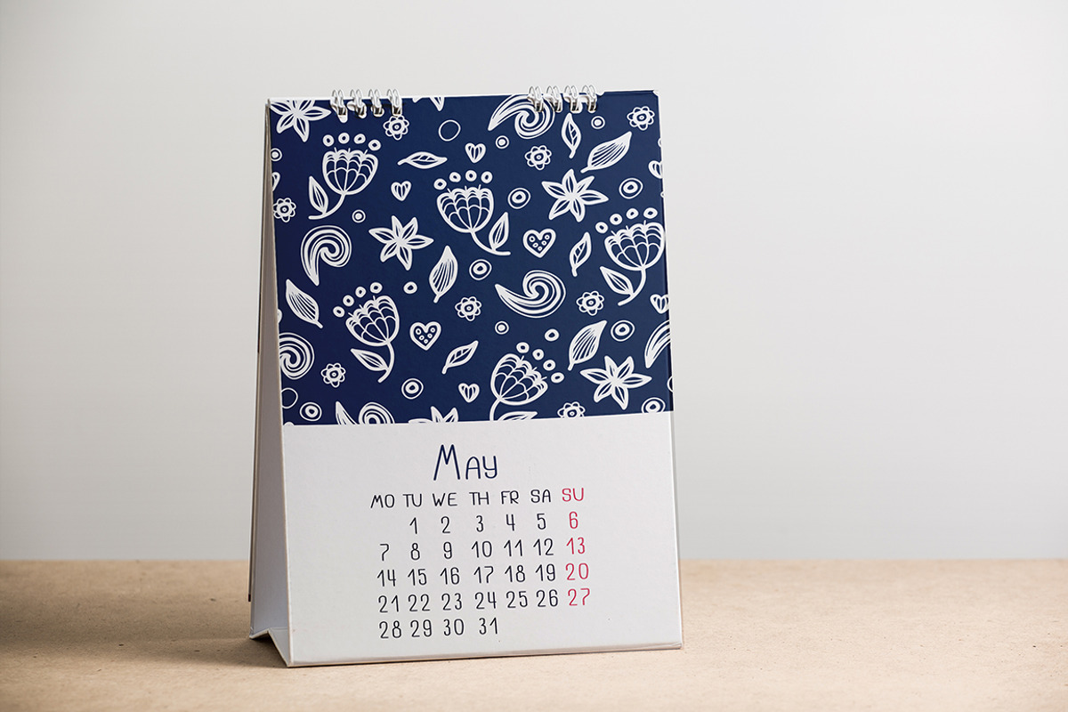Calendar 2019, a Pattern Graphic by SomStock (Photo 3 of 3)