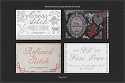 Artisan Touch Vintage Pixel Font, a Serif Font by AnMark (Thumbnail 10 of 10)