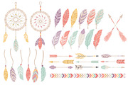 Vintage Vector Dreamcatchers Clipart, an Illustration by Amanda Ilkov (Thumbnail 4 of 4)