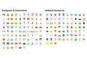 +1000 COLORED FLAT ICONS, an Icon by beguima (Thumbnail 14 of 14)