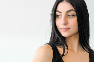 Treatment beauty healthy charm woman face makeup, a Person Photo by Photo Drive Studio