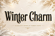 Winter Charm, a Serif Font by Wow Magic (Thumbnail 1 of 5)