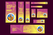 Fashion Sale Web Banner Ads, a Social Media Template by CreativeShaper (Thumbnail 1 of 4)