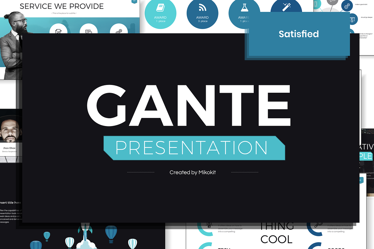 Gante - Powerpoint Template, a Presentation Template by Mikokit (Photo 1 of 14)
