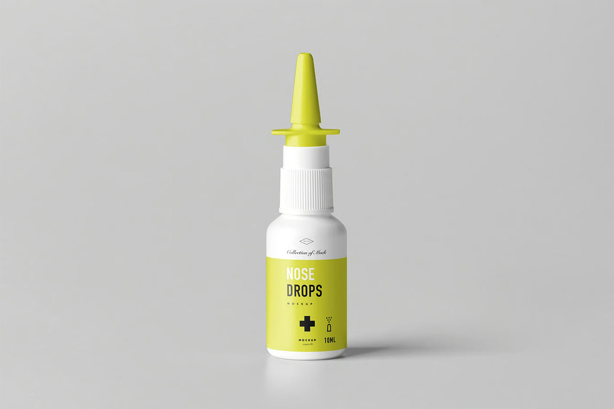 Nose Drops Mock-up, a Product Mockup by zippypixelstudio (Photo 11 of 12)