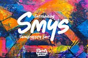 Smys semigraffity font, a Font by Rashdrawn (Thumbnail 1 of 3)