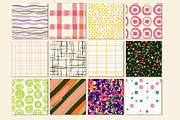 Quirky Lines Seamless Patterns, a Pattern Graphic by Libby Wishes (Thumbnail 2 of 6)