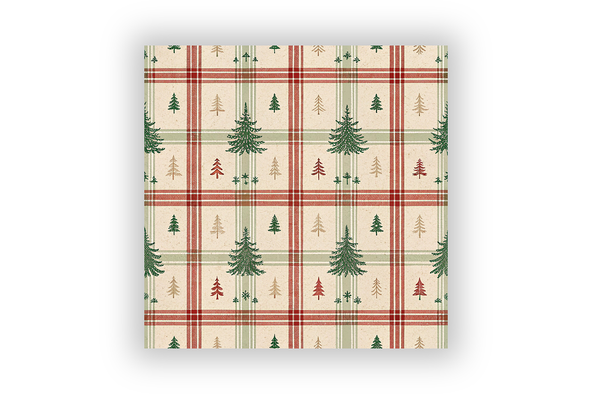Tartan Plaid Digital Paper, Seamless, a Pattern Graphic by FloridPrintables (Photo 5 of 6)