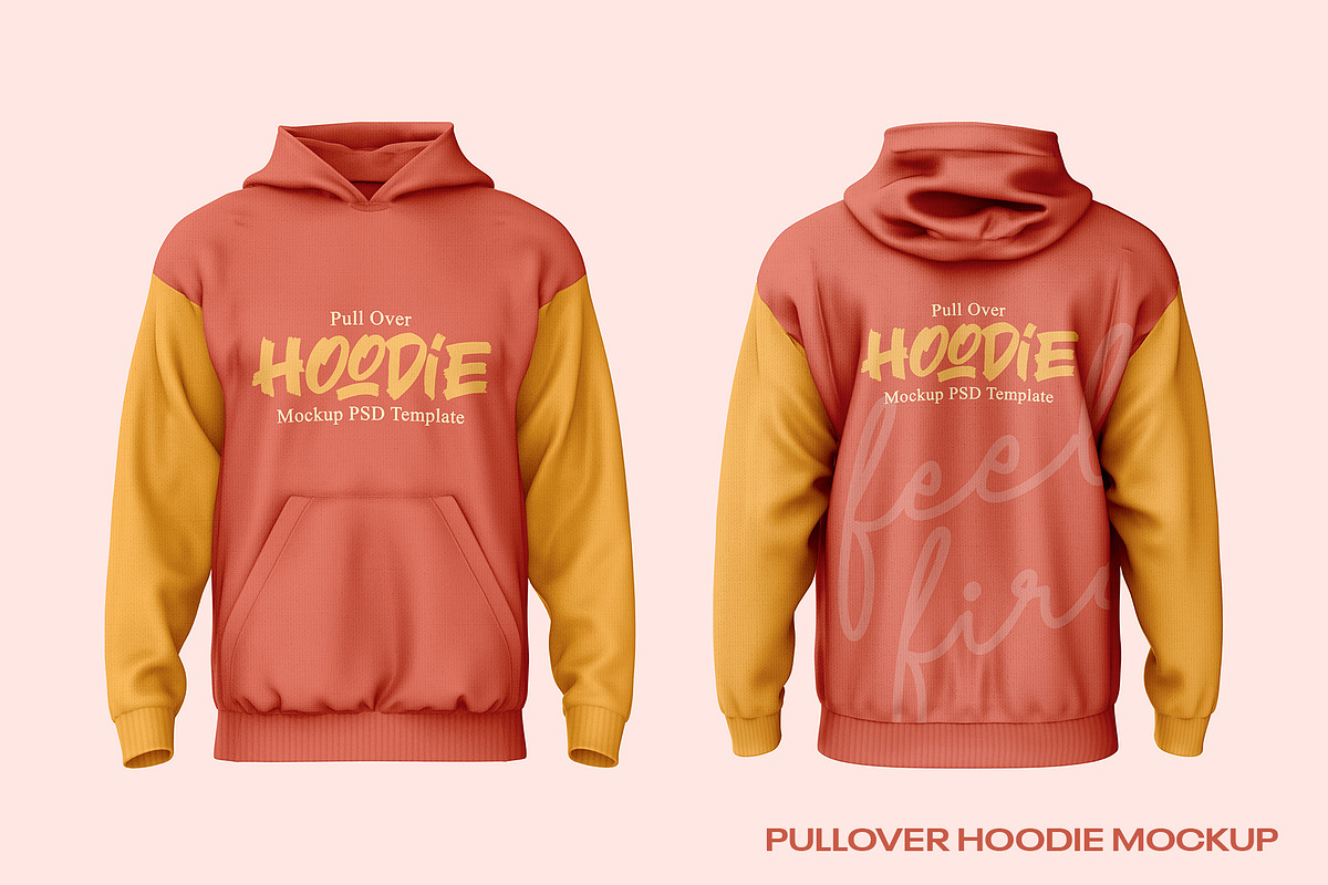Pullover Hoodie Mockup, a Hoody Mockup by Dev.Rawat21 (Photo 1 of 3)