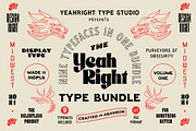 The Yeahright Type Bundle Vol 1, a Font by Yeahright Type