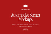 Automotive Vehicle Mockups, a Mockup by Vitora Mockup (Thumbnail 3 of 15)