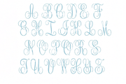 Kathryn Monogram Font OTF Web TTF, a Font by HERRINGTON DESIGN (Thumbnail 2 of 4)