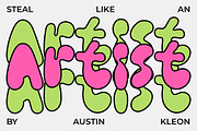 Saltyfine – Fun Bubble Display Font, a Sans Serif Font by Unicode Studio (Thumbnail 6 of 10)