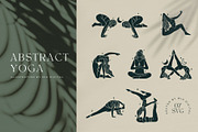 Abstract Yoga Posture Illustrated, an Icon by Mia Digital (Thumbnail 4 of 5)