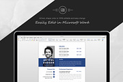 Colorful & Clean Resume Design, a Resume Template by ResumeInventor (Thumbnail 4 of 5)