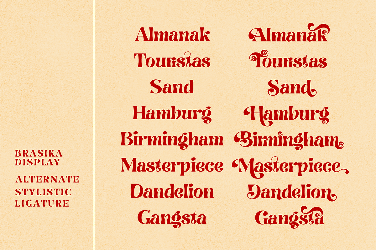 Brasika, a Font by nurrontype (Photo 14 of 16)