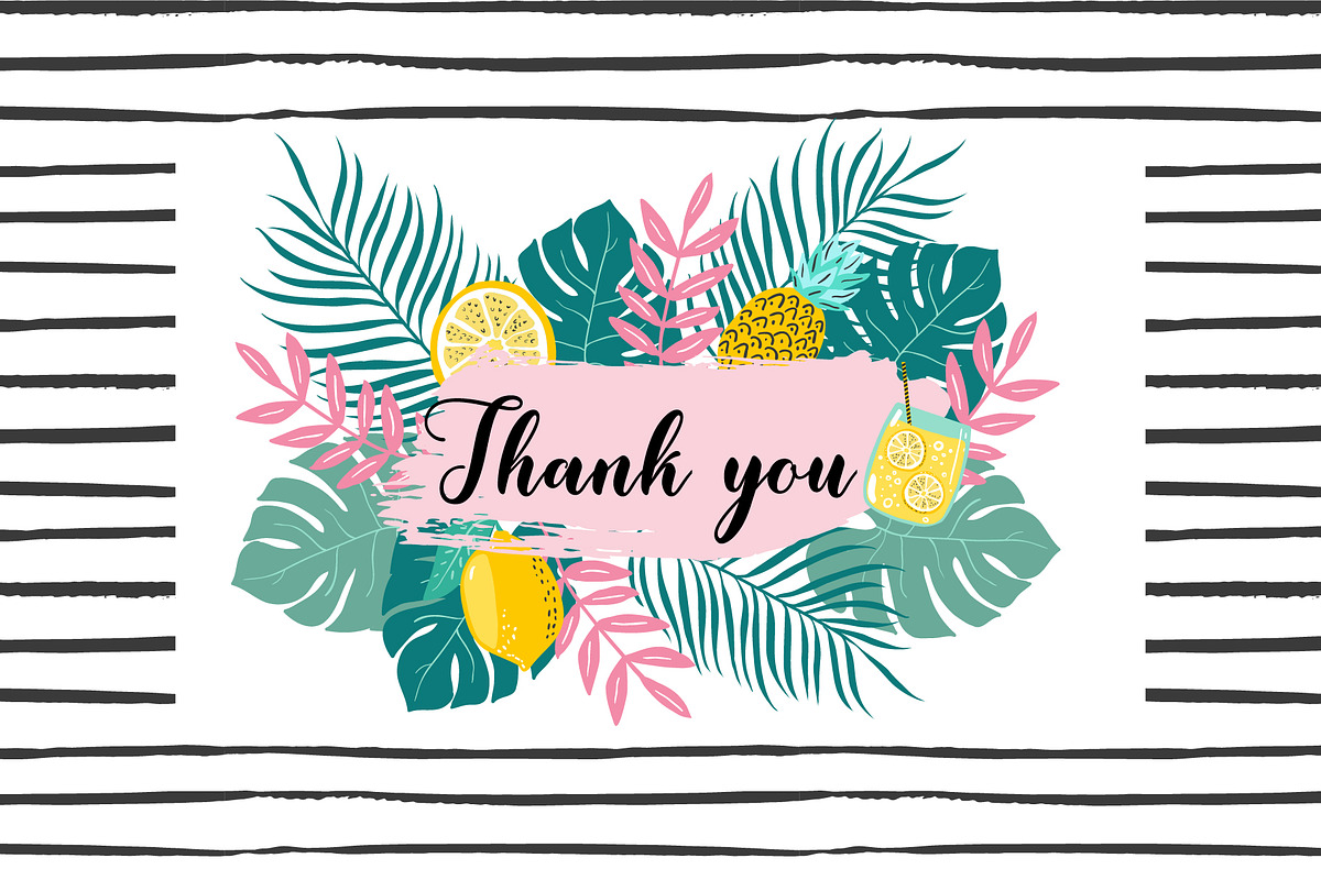 Summer clipart and patterns, a Decorative Illustration by Cozy pattern shop (Photo 6 of 6)