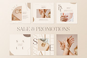 Jewelry Instagram Templates | CANVA, a Social Media Template by Wildnun Studio (Thumbnail 10 of 26)