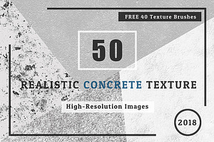 50 REALISTIC  CONCRETE  TEXTURE