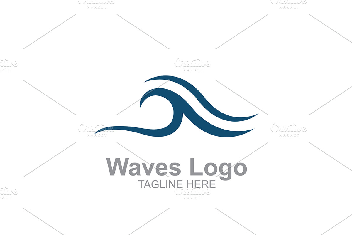 20 Logo Sea & Waves Templates Bundle, a Branding & Logo Template by Friendesigns (Photo 9 of 21)