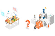 Digitalization Set 01, a Technology Illustration by AndriiStore (Thumbnail 8 of 11)