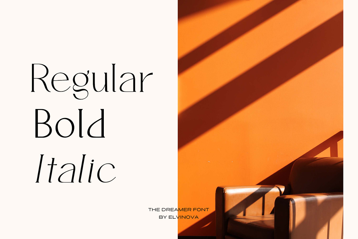 The Dreamer Font, a Serif Font by elvinova (Photo 4 of 10)