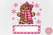 Gingerbread Girl Christmas Custom, a Seasonal Illustration by Rose Art (Thumbnail 1 of 4)
