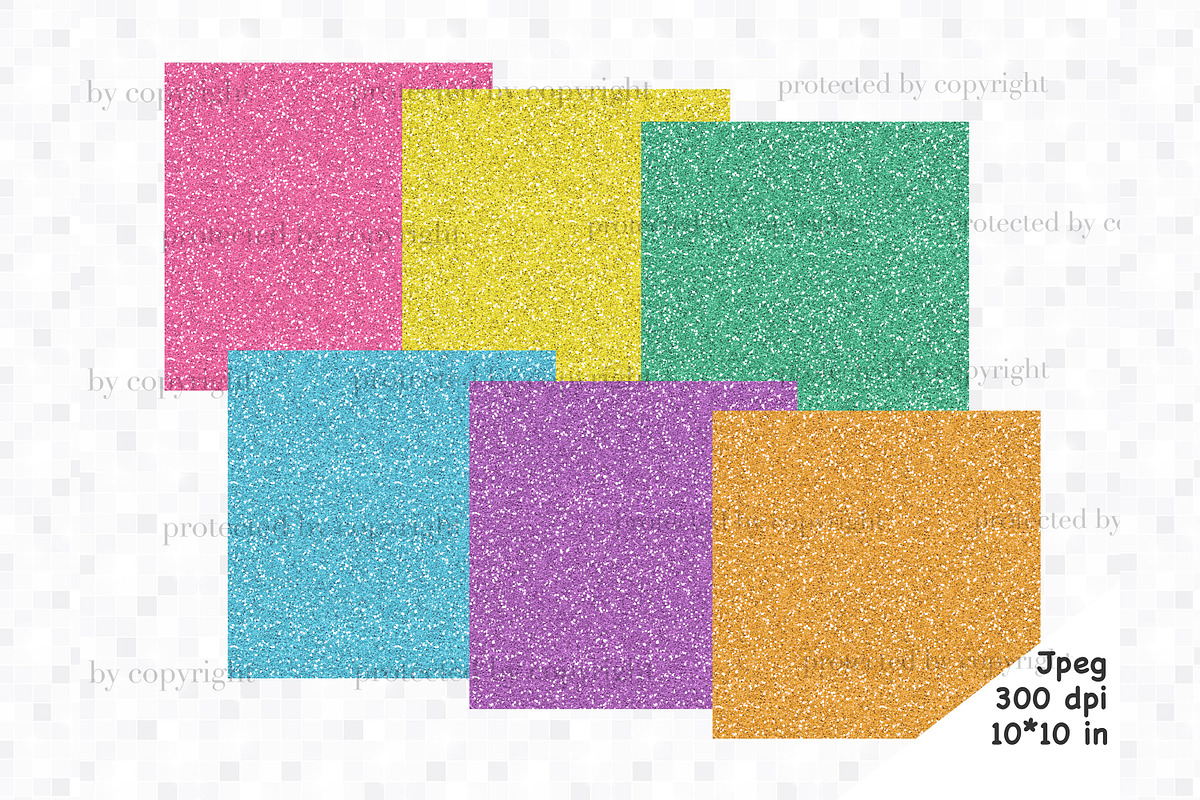 Merry And Bright Glitters, a Texture Graphic by GlamArtZhanna (Photo 1 of 3)