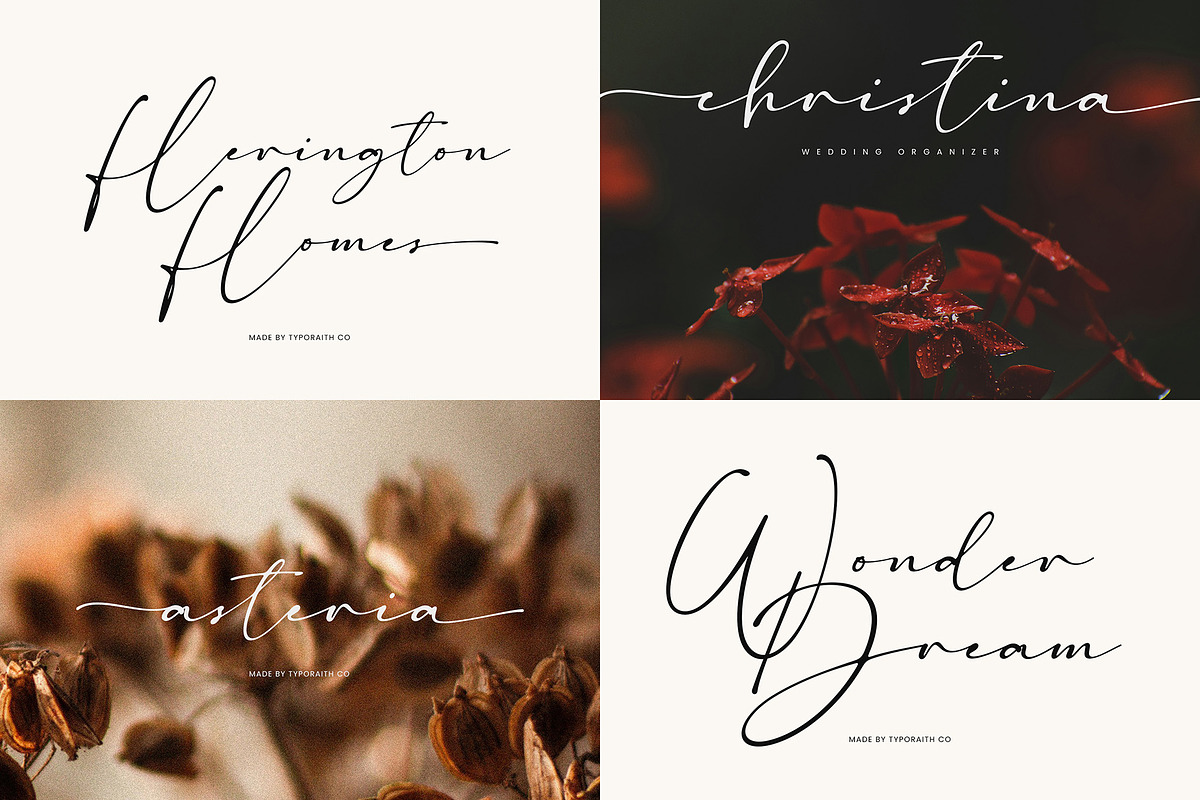 Elegant Font Bundle, a Font by Typoraith Co (Photo 4 of 13)