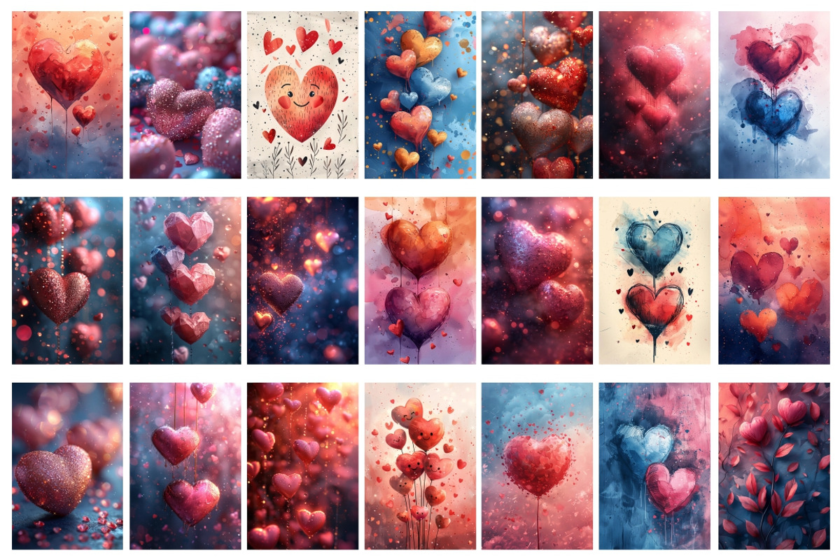 400 Valentine's Day Love backgrounds, a Background Graphic by Nocturnal Wolf (Photo 15 of 31)