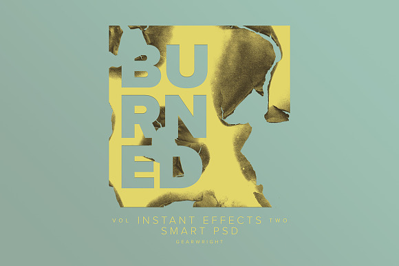 Burned Smart PSD Vol. 2 preview 7