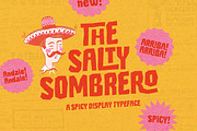 The Salty Sombrero Typeface, a Sans Serif Font by Nicky Laatz (Thumbnail 1 of 18)