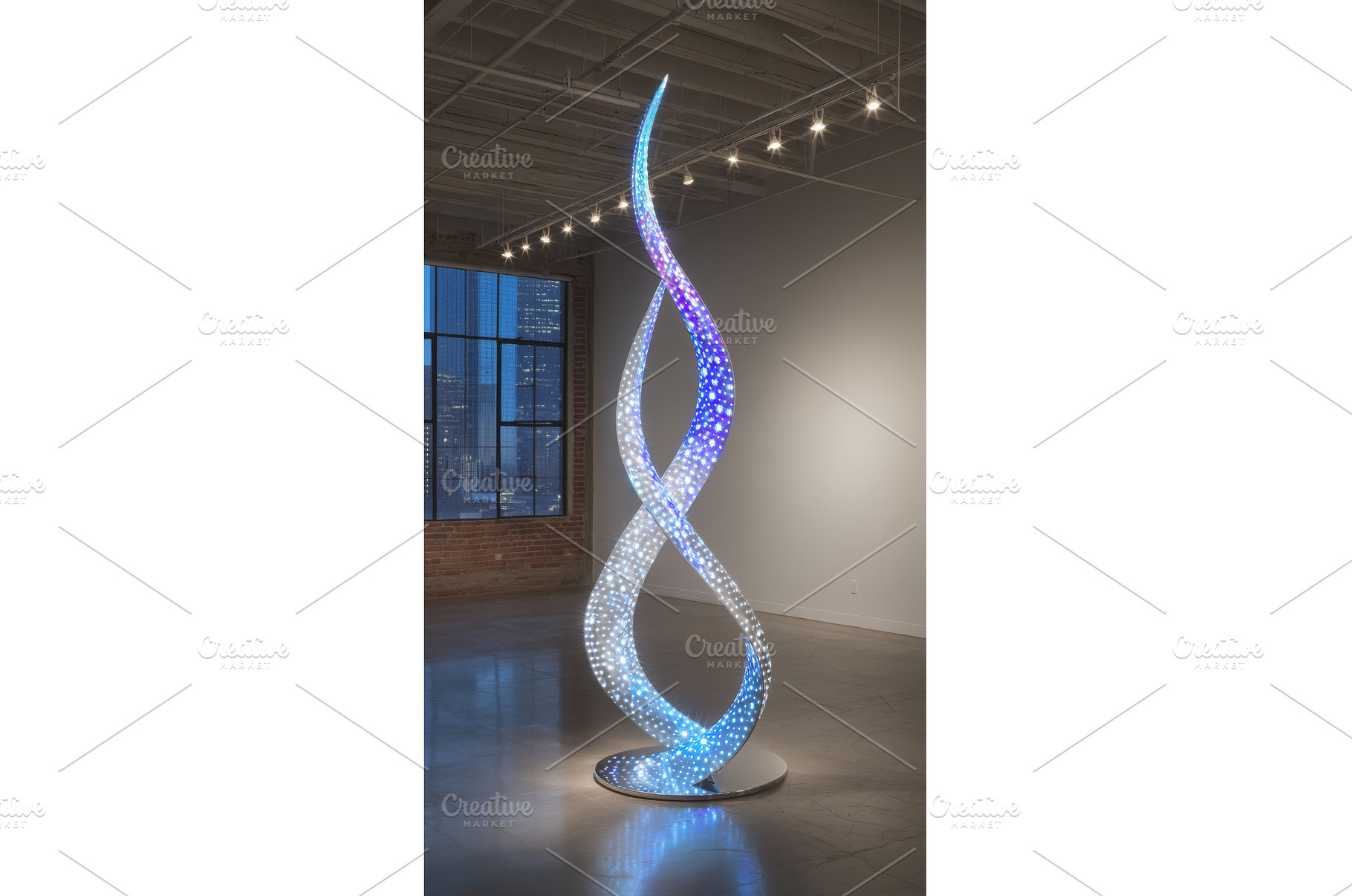 A sculpture that is abstract in, an Abstract Photo by ZinetroN