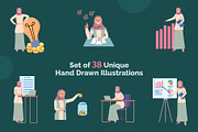 Muslim Female Entrepreneurs, an Object Graphic by 35lab (Thumbnail 2 of 7)