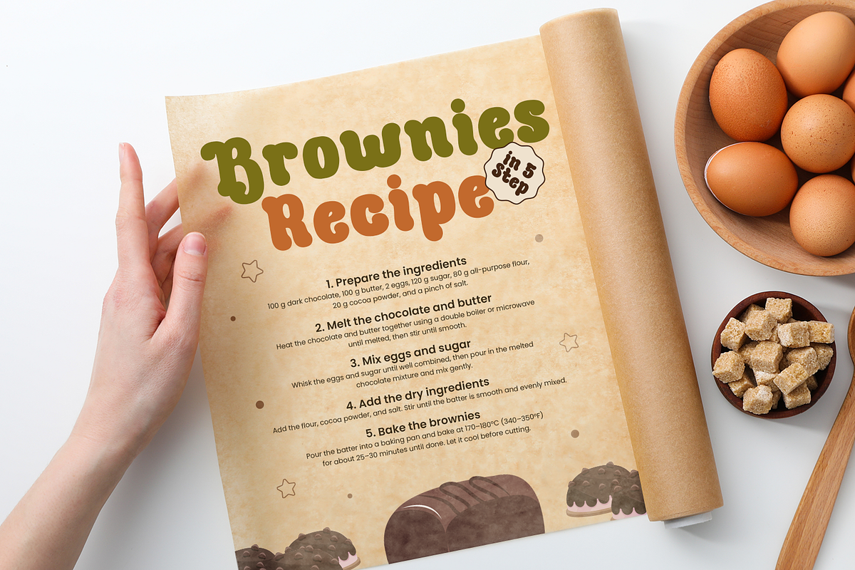 Milano Biscuit - Food Font, a Handwritten Font by Mozatype (Photo 6 of 8)