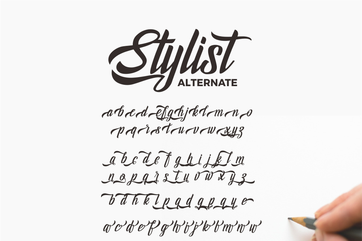 Holidays Typeface preview 6