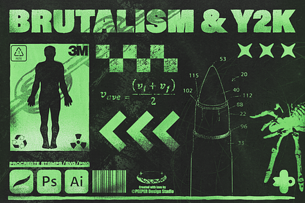 Brutalism & Y2K Design MegaPack