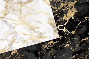 Seamless Gold Marble Textures