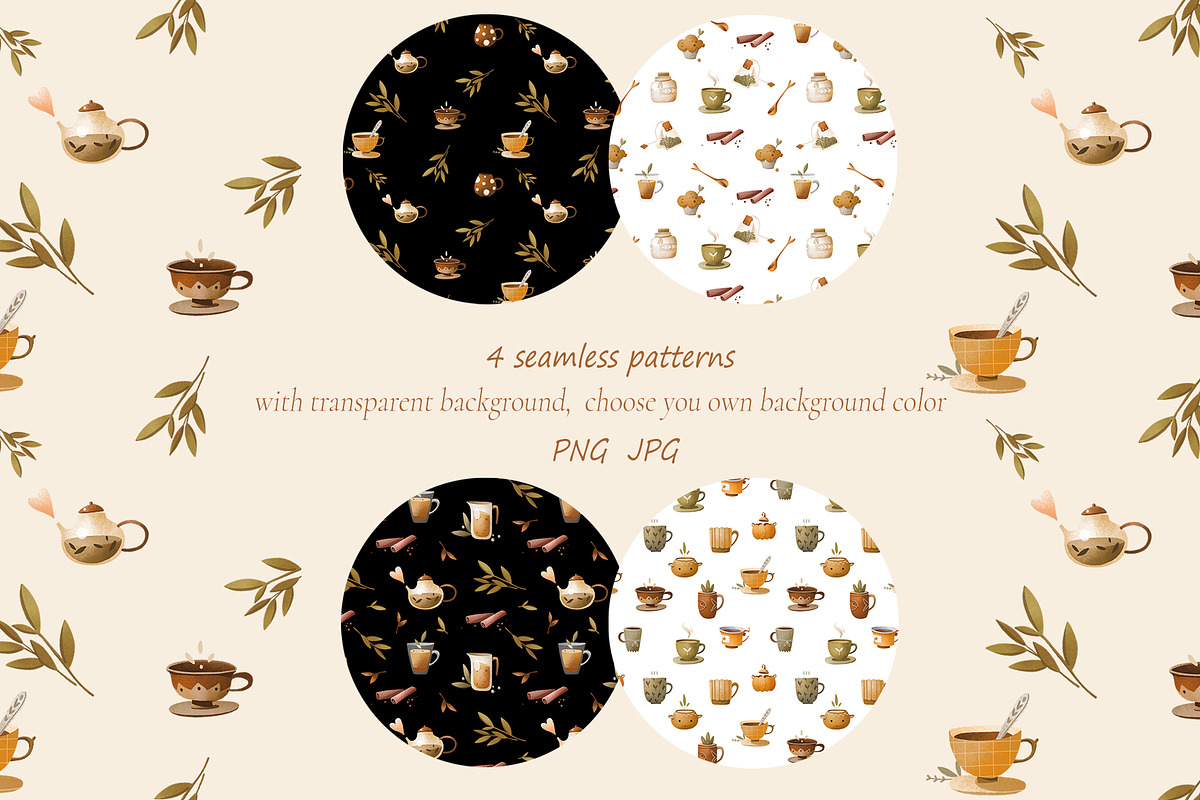 Cutte cups, digital elements, a Food Illustration by Izobova (Photo 4 of 6)
