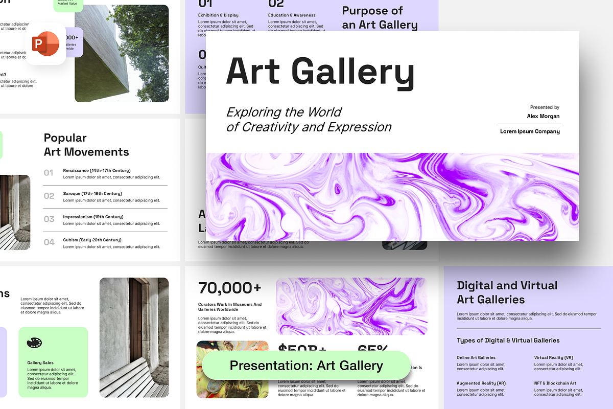 Art Gallery, a Presentation Template by Sixtemp (Photo 1 of 3)