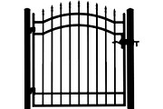 Ornamental Metal Fence Design Vector, an Object Graphic by Designer_Momina (Thumbnail 9 of 13)